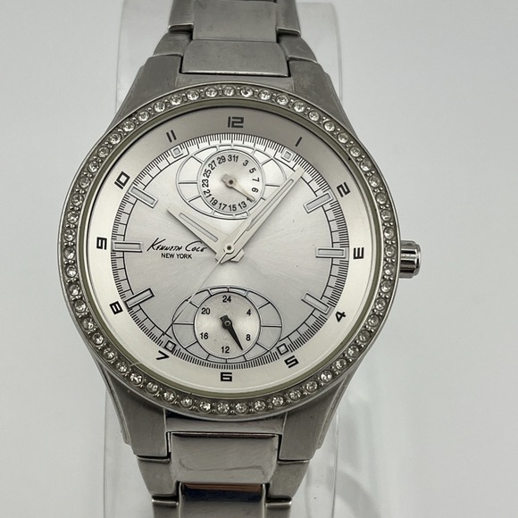 Kenneth Cole New York Watch Women 34mm Case 6.25" Band KC4626- New Battery - Picture 1 of 8